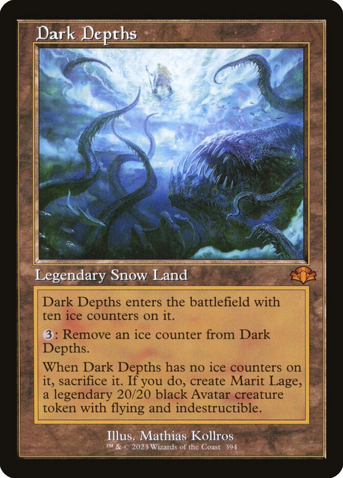 Dark Depths 394 (Dominaria Remastered)  - Retro Foil | Good Games Morley
