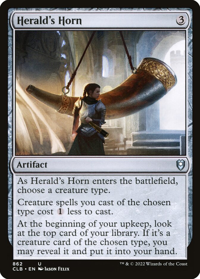 Herald's Horn 862 (Commander Legends: Battle for Baldur's Gate)  | Good Games Morley