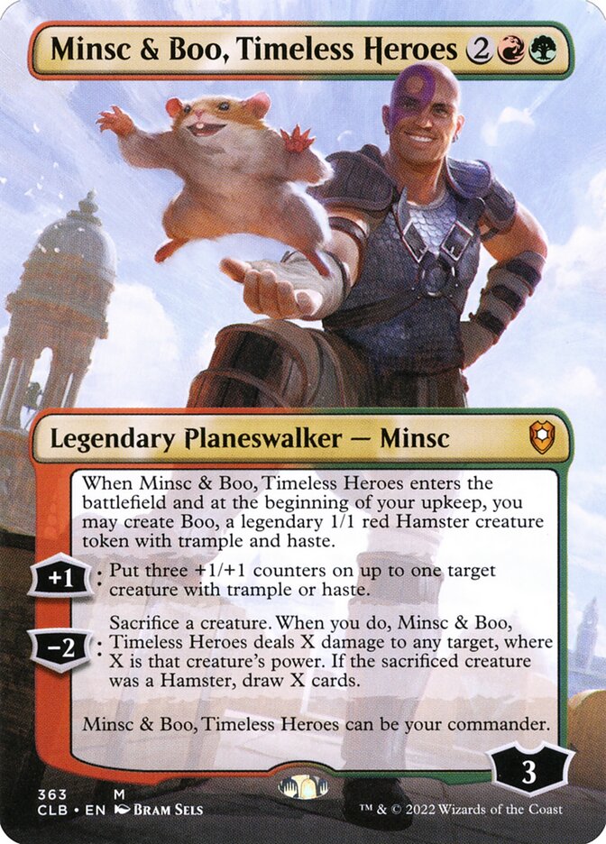 Minsc & Boo, Timeless Heroes 363 (Commander Legends: Battle for Baldur's Gate)  | Good Games Morley
