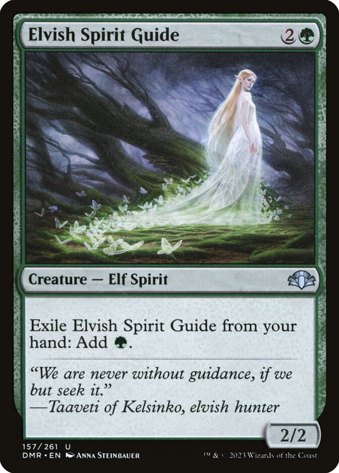 Elvish Spirit Guide 157 (Dominaria Remastered)  | Good Games Morley