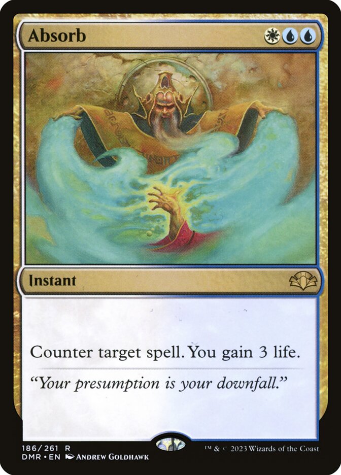 Absorb 186/261 (Dominaria Remastered)  | Good Games Morley
