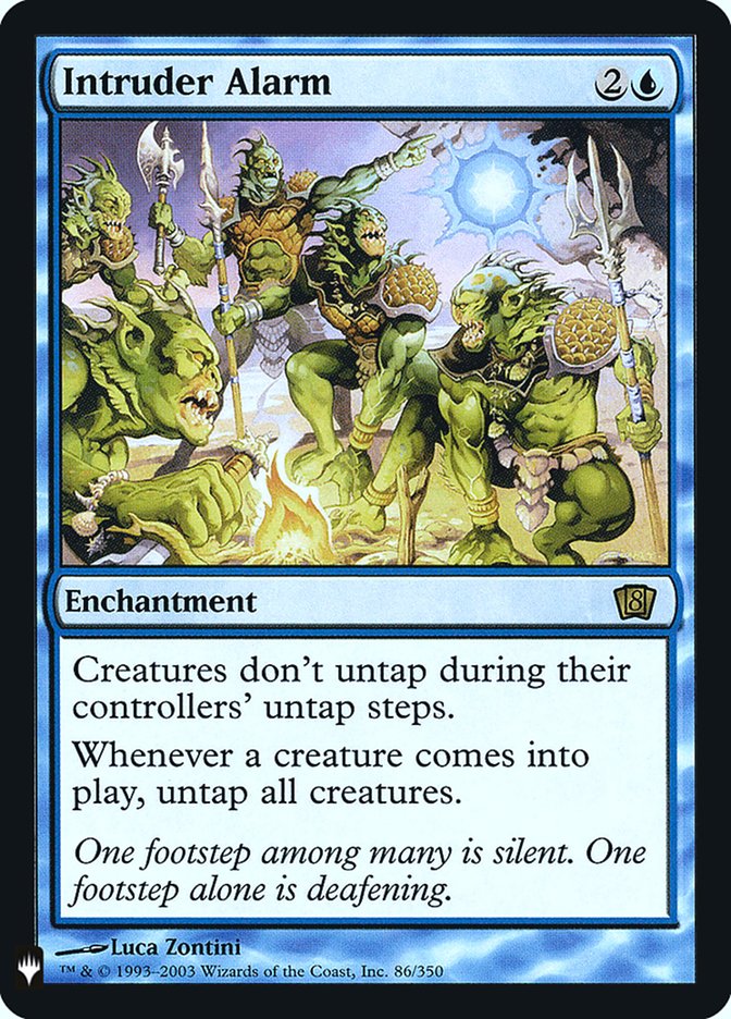 Intruder Alarm 86 (The List Reprints)  - Foil | Good Games Morley