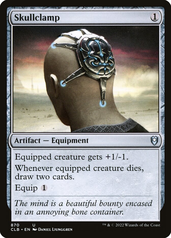 Skullclamp 870 (Commander Legends: Battle for Baldur's Gate)  | Good Games Morley