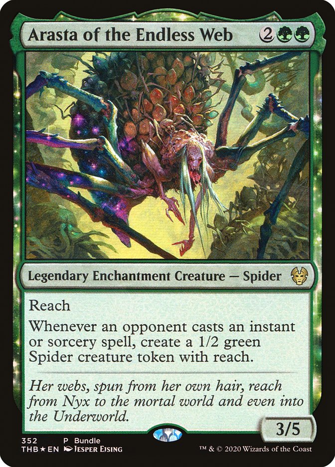 Arasta of the Endless Web 352 (Unique and Miscellaneous Promos)  - Foil | Good Games Morley