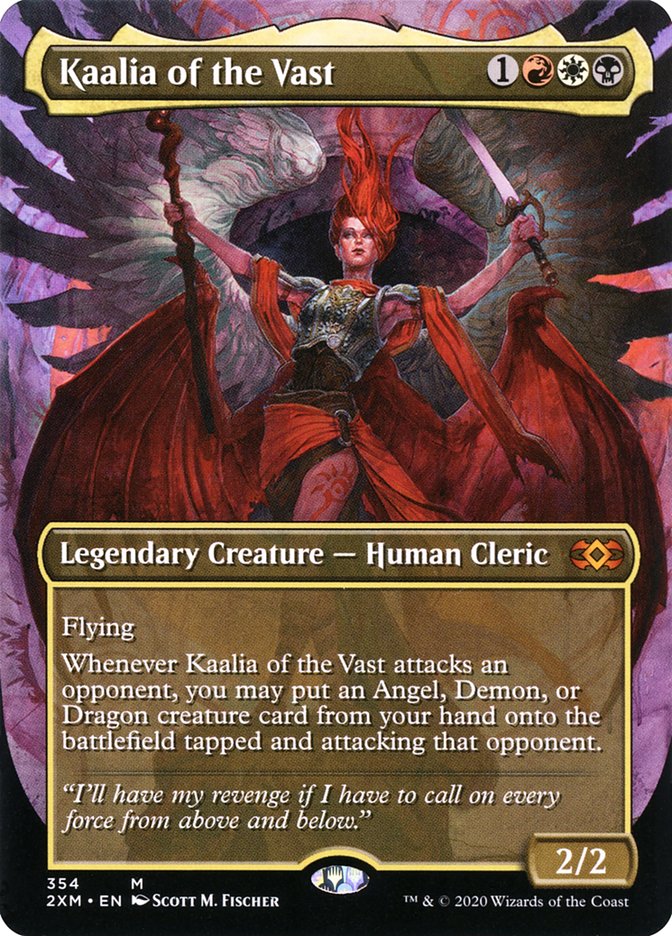 Kaalia of the Vast 354/332 (Double Masters)  - Borderless | Good Games Morley