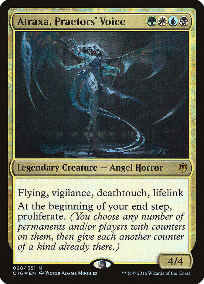 Atraxa, Praetors' Voice 28 (Commander 2016)  - Foil | Good Games Morley