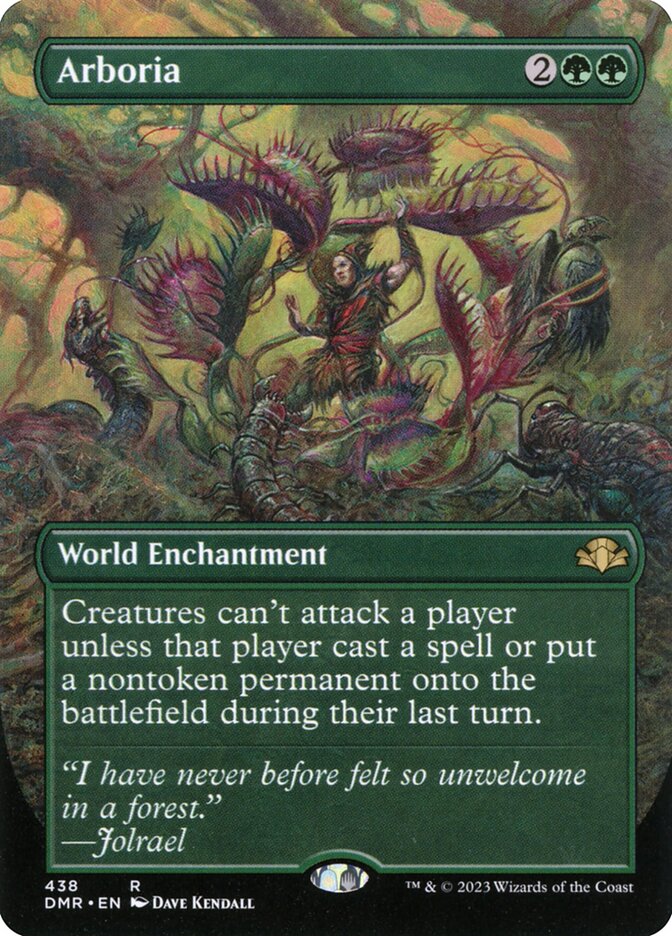 Arboria 438/261 (Dominaria Remastered)  - Borderless Foil | Good Games Morley
