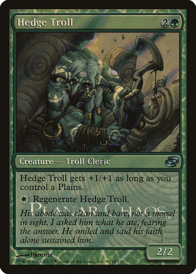 Hedge Troll 151★/2 (Launch Party & Release Event Promos)  - Foil | Good Games Morley