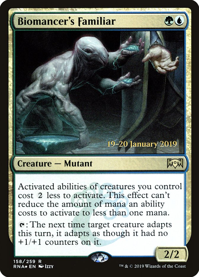 Biomancer's Familiar 158s/81 (Prerelease Cards)  - Foil | Good Games Morley