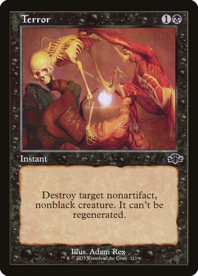 Terror 312/261 (Dominaria Remastered)  - Retro Foil | Good Games Morley