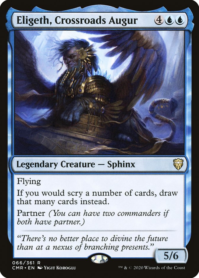 Eligeth, Crossroads Augur 66 (Commander Legends)  - Foil | Good Games Morley