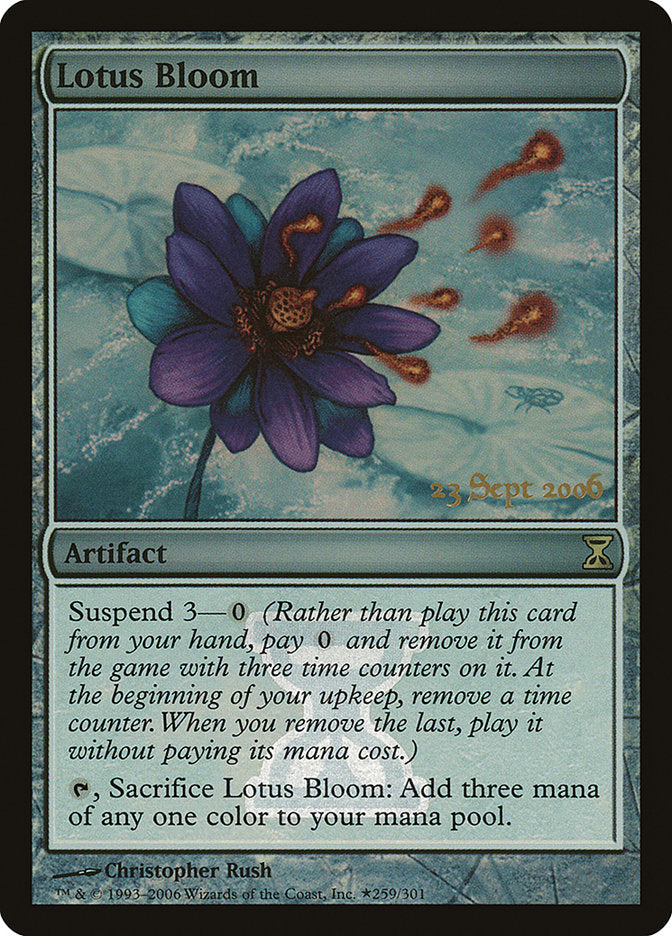 Lotus Bloom 259 (Prerelease Cards)  - Foil | Good Games Morley