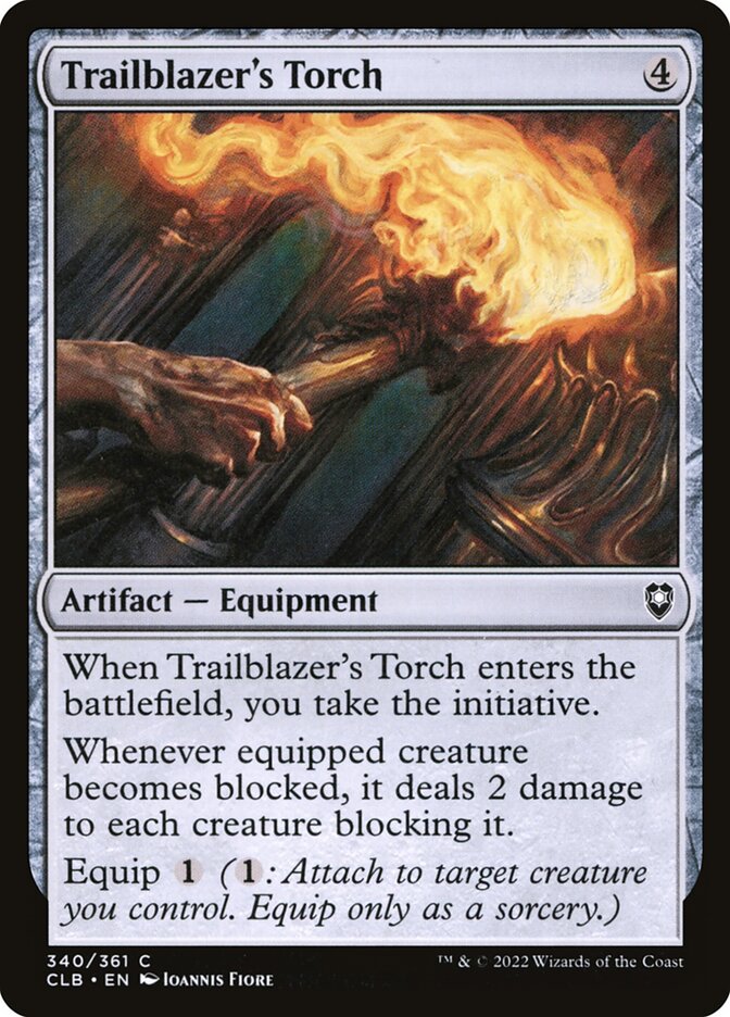 Trailblazer's Torch 340 (Commander Legends: Battle for Baldur's Gate)  - Foil | Good Games Morley