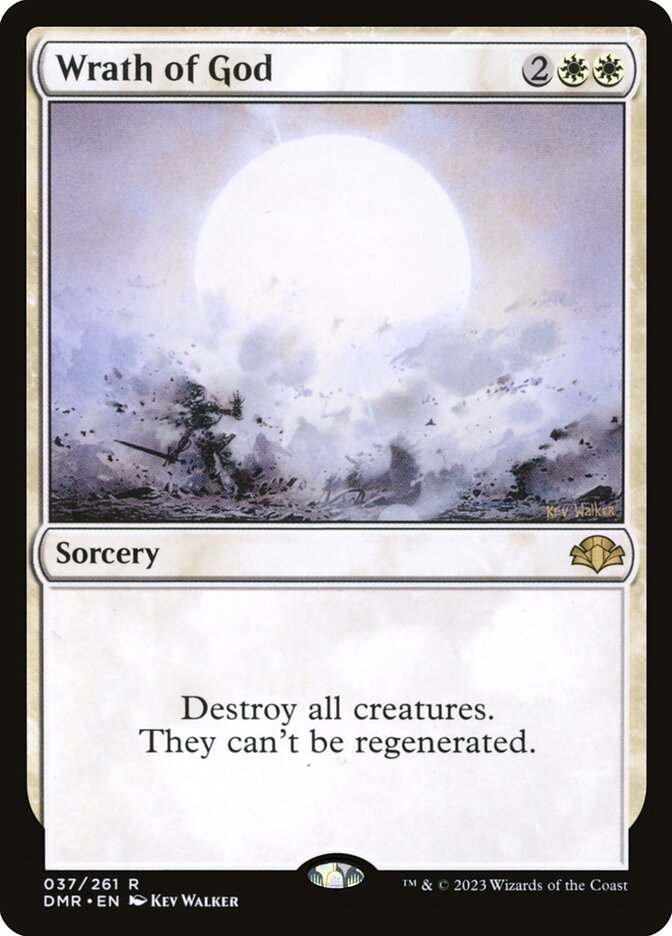 Wrath of God 37 (Dominaria Remastered)  - Foil | Good Games Morley
