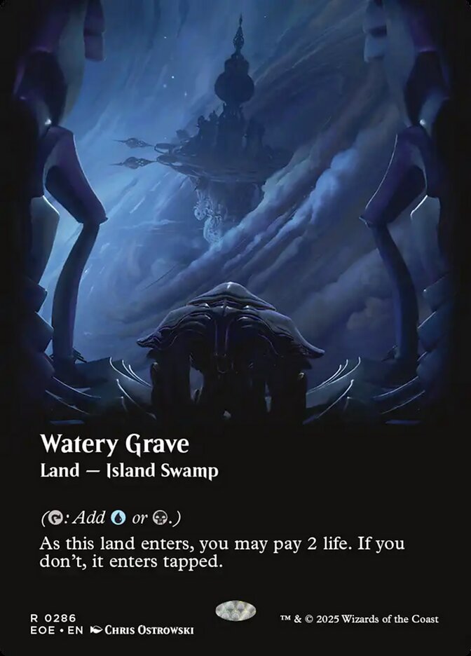 Watery Grave 286/276 (Edge of Eternities)  - Borderless | Good Games Morley