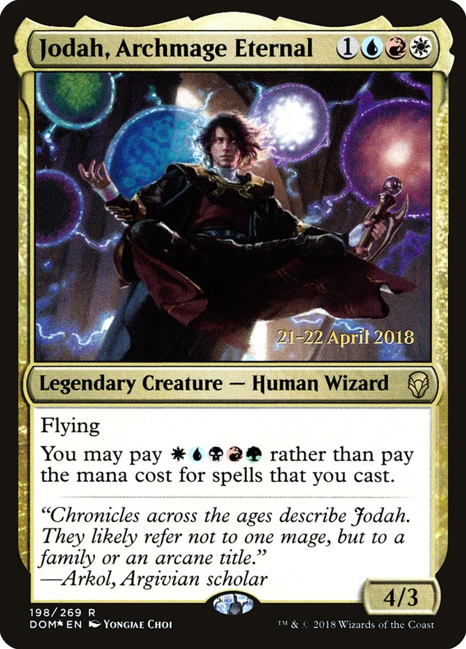 Jodah Archmage Eternal 198 (Prerelease Cards)  - Foil | Good Games Morley
