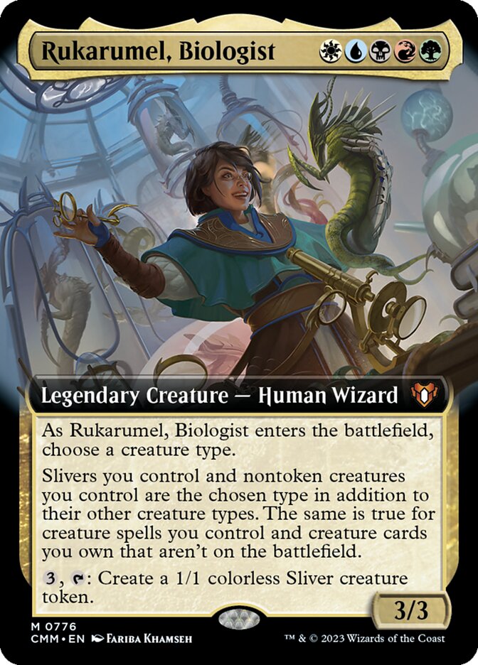 Rukarumel, Biologist 776/451 (Commander Masters)  - Extended Art | Good Games Morley