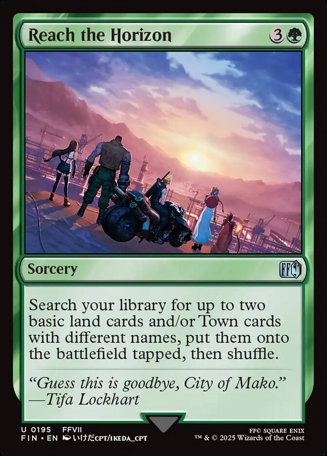Reach the Horizon 195 (FINAL FANTASY)  - Foil | Good Games Morley