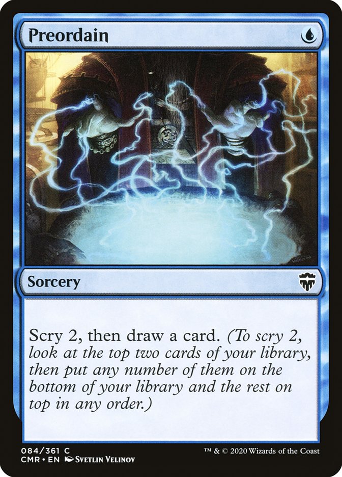 Preordain 84 (Commander Legends)  - Foil | Good Games Morley