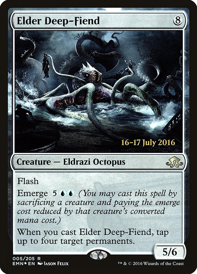 Elder Deep-Fiend 5s/77 (Prerelease Cards)  - Foil | Good Games Morley
