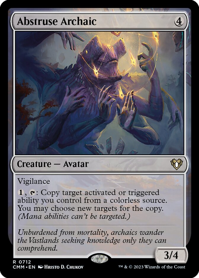 Abstruse Archaic 712/451 (Commander Masters)  | Good Games Morley