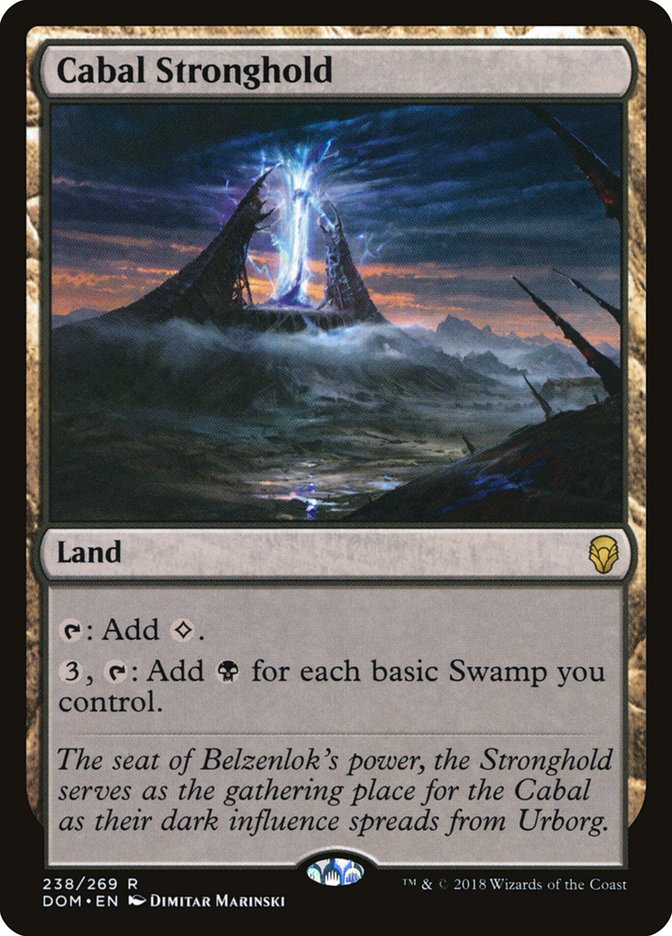 Cabal Stronghold 238/269 (Dominaria)  | Good Games Morley