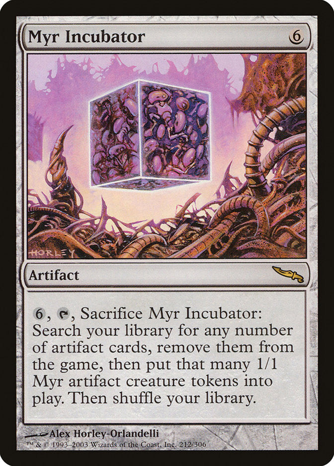 Myr Incubator 212/306 (Mirrodin)  | Good Games Morley