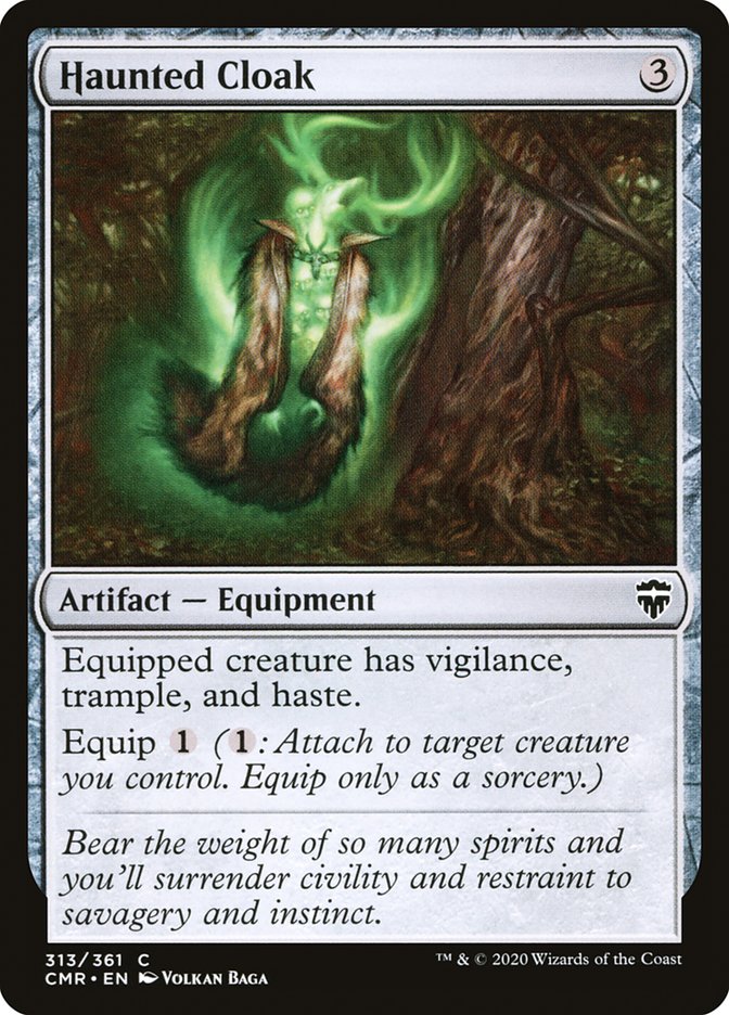 Haunted Cloak 313 (Commander Legends)  - Foil | Good Games Morley