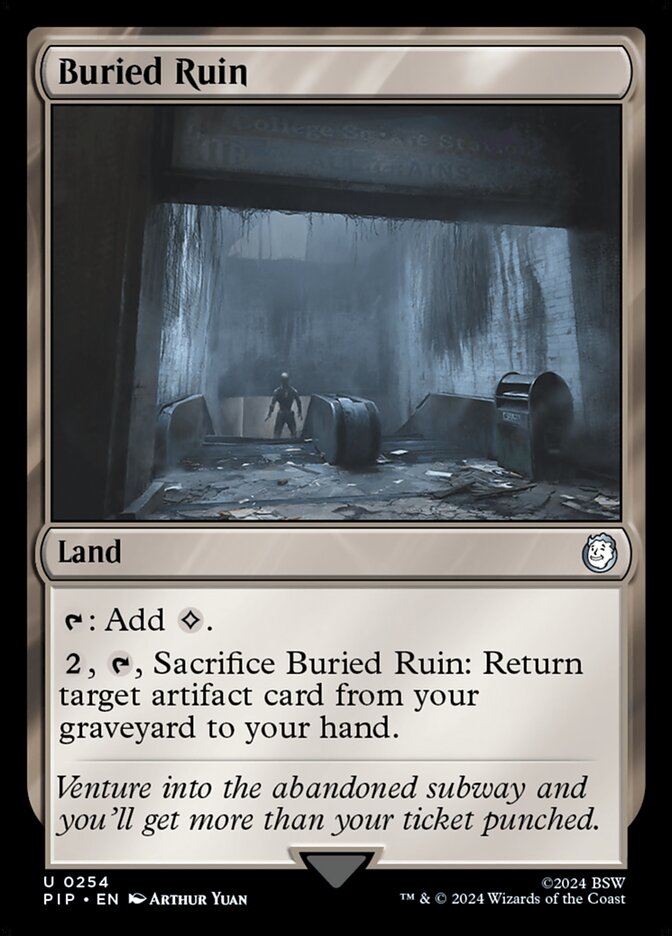 Buried Ruin 254 (Universes Beyond: Fallout)  | Good Games Morley