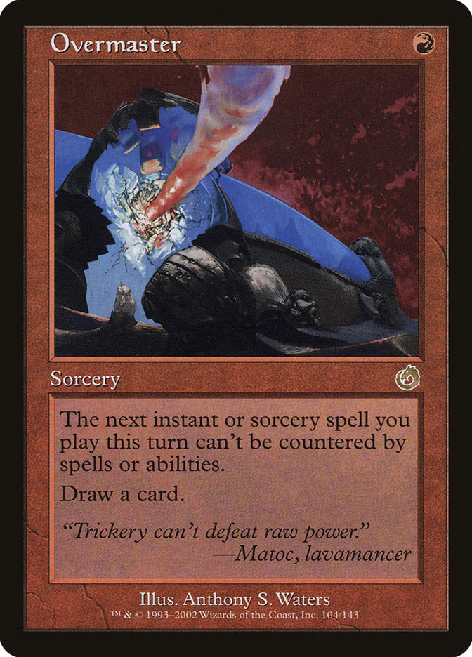 Overmaster 104/143 (Torment)  - Foil | Good Games Morley