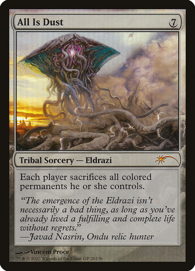 All Is Dust GP2013b (Grand Prix Promos)  - Foil | Good Games Morley