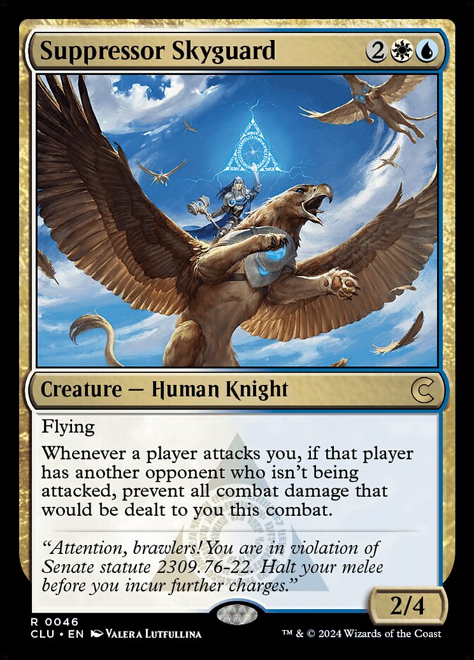 Suppressor Skyguard 46 (Ravnica: Clue Edition)  | Good Games Morley