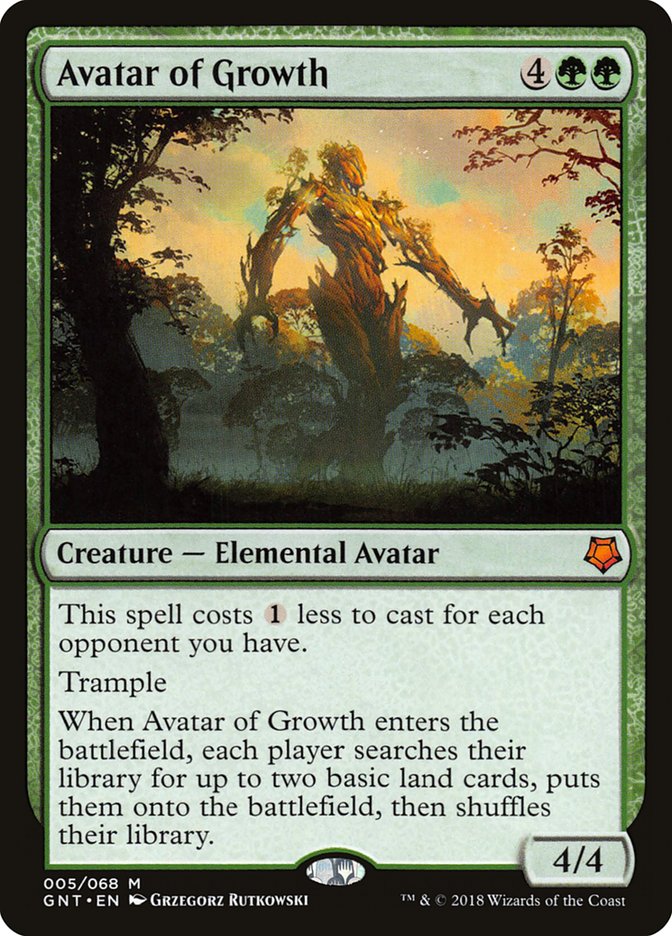 Avatar of Growth 5/68 (Magic Game Night)  | Good Games Morley