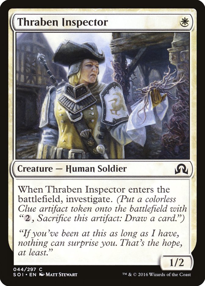 Thraben Inspector 44/297 (Shadows over Innistrad)  | Good Games Morley