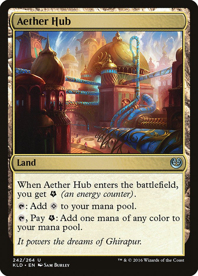 Aether Hub 242/264 (Kaladesh)  - Foil | Good Games Morley