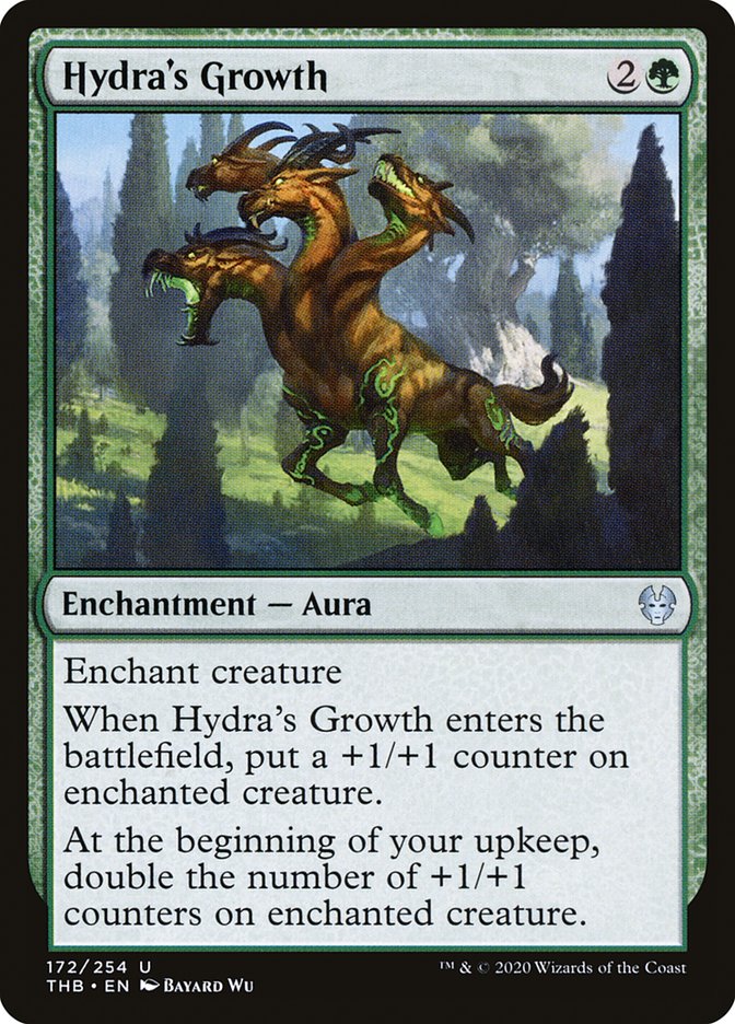 Hydra's Growth 172/254 (Theros Beyond Death)  - Foil | Good Games Morley