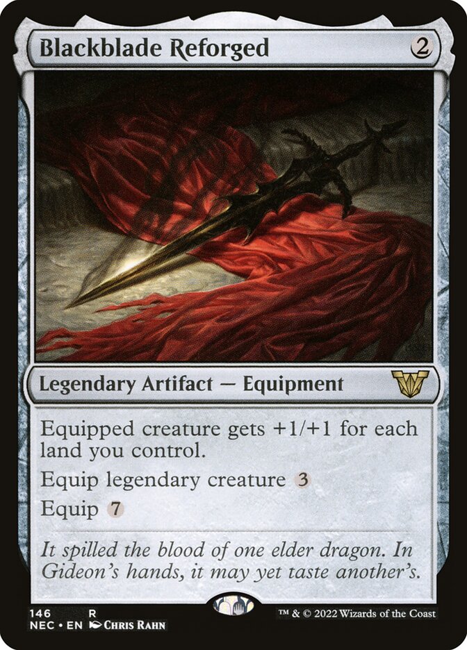 Blackblade Reforged 146/38 (Commander: Kamigawa: Neon Dynasty)  | Good Games Morley