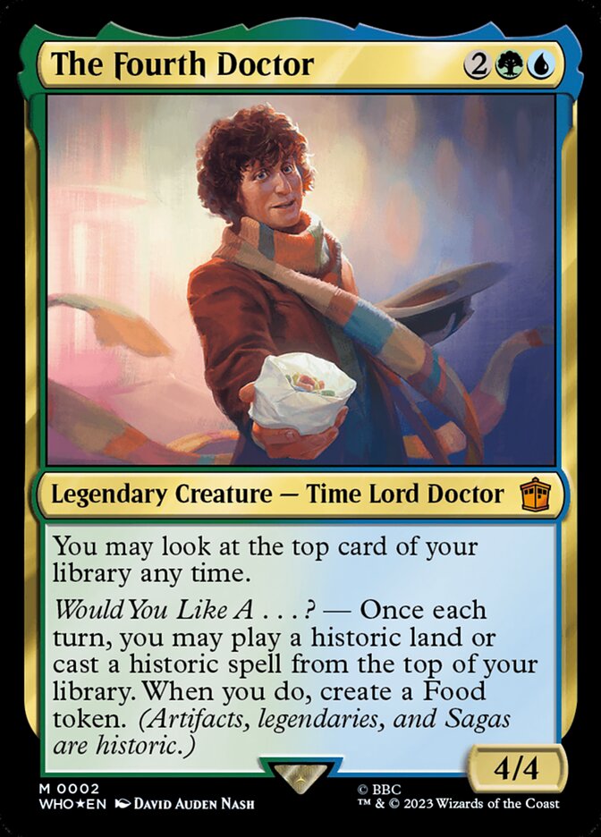 The Fourth Doctor 2 (Universes Beyond: Doctor Who)  - Foil | Good Games Morley