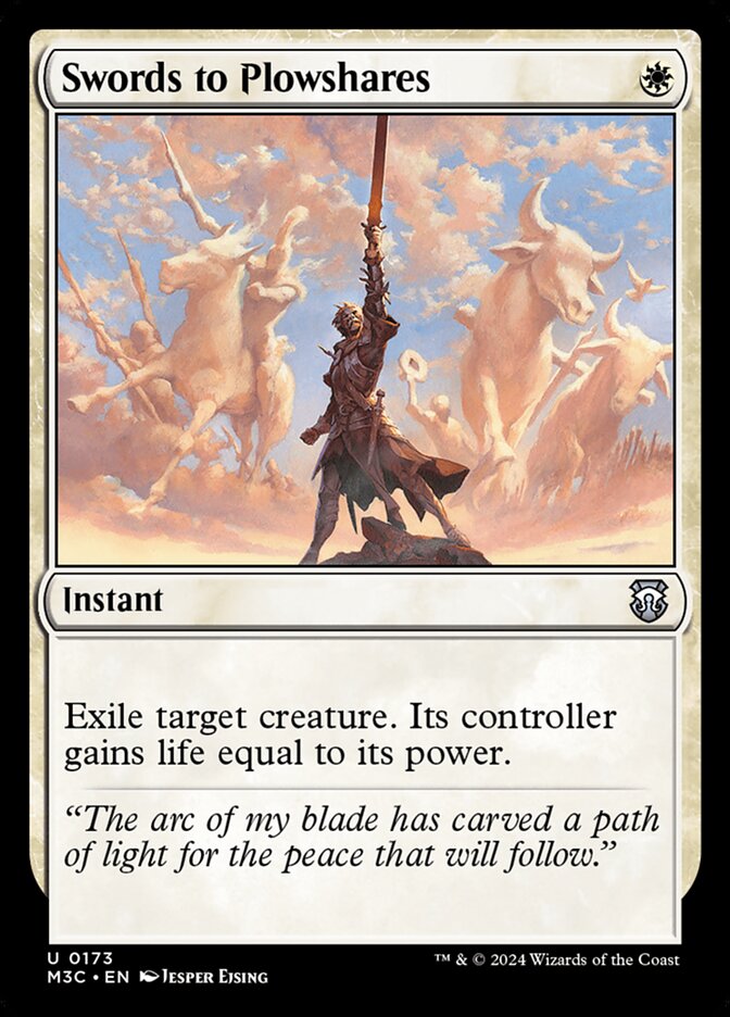 Swords to Plowshares 173/411 (Commander: Modern Horizons 3)  | Good Games Morley