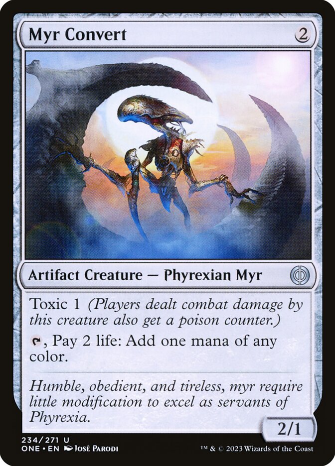 Myr Convert 234/271 (Phyrexia: All Will Be One)  | Good Games Morley