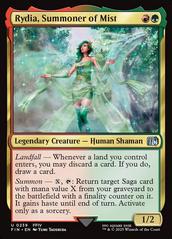 Rydia, Summoner of Mist 239/309 (FINAL FANTASY)  - Foil | Good Games Morley