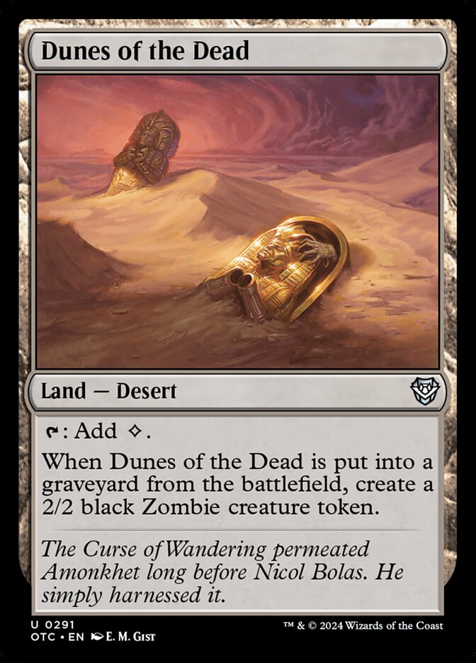 Dunes of the Dead 291/342 (Commander: Outlaws of Thunder Junction)  | Good Games Morley