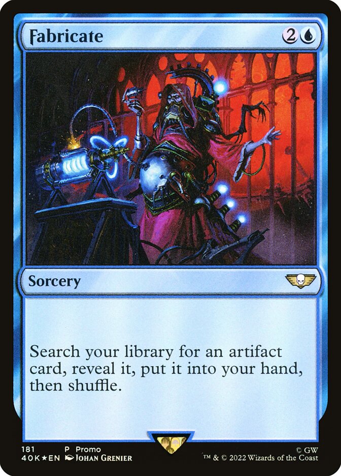 Fabricate 181 (Launch Party & Release Event Promos)  - Foil | Good Games Morley