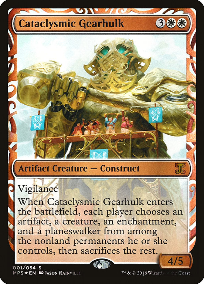 Cataclysmic Gearhulk 1/54 (Masterpiece Series: Kaladesh Inventions)  - Foil | Good Games Morley