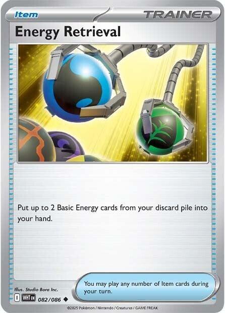 Energy Retrieval 082/086 (SV: White Flare)  | Good Games Morley