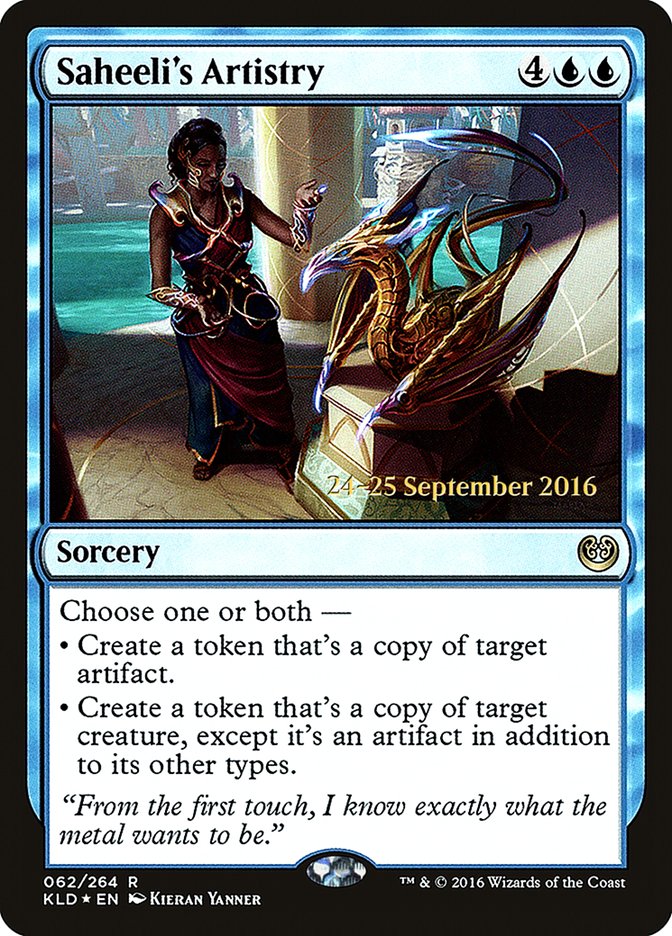 Saheelis Artistry 62 (Prerelease Cards)  - Foil | Good Games Morley