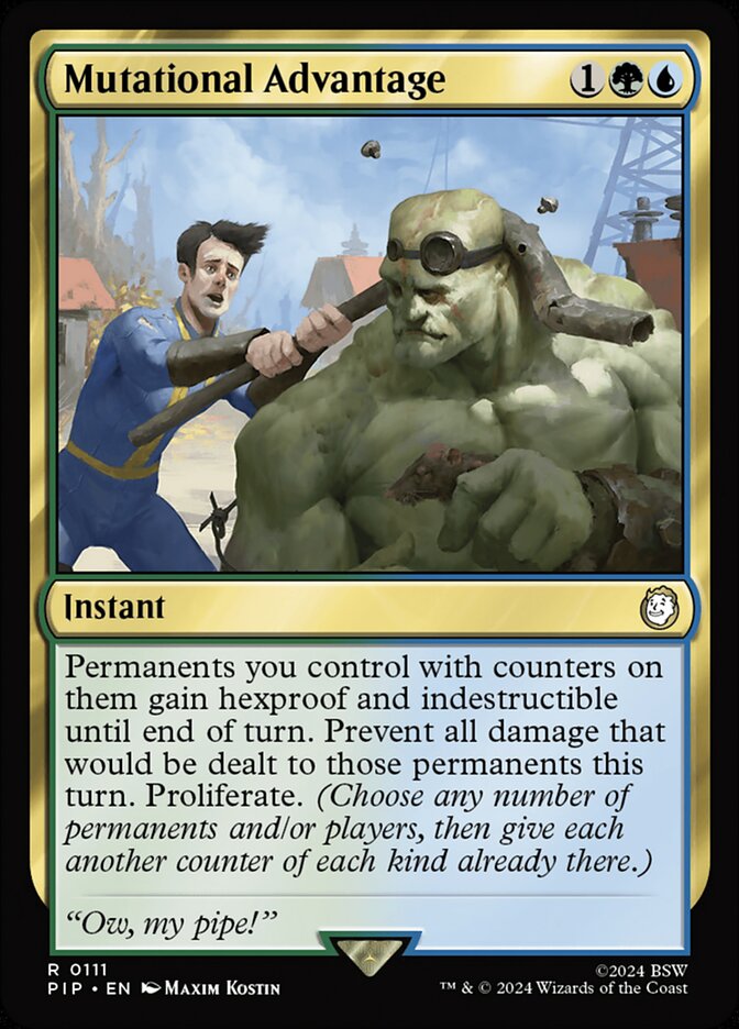 Mutational Advantage 111/326 (Universes Beyond: Fallout)  | Good Games Morley