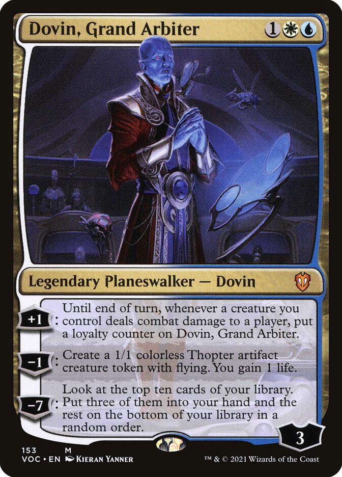 Dovin, Grand Arbiter 153/38 (Commander: Innistrad: Crimson Vow)  | Good Games Morley