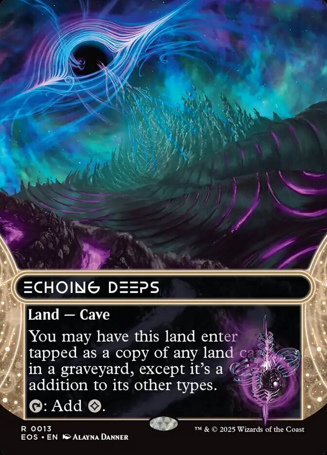 Echoing Deeps 13 (Edge of Eternities: Stellar Sights)  - Borderless | Good Games Morley