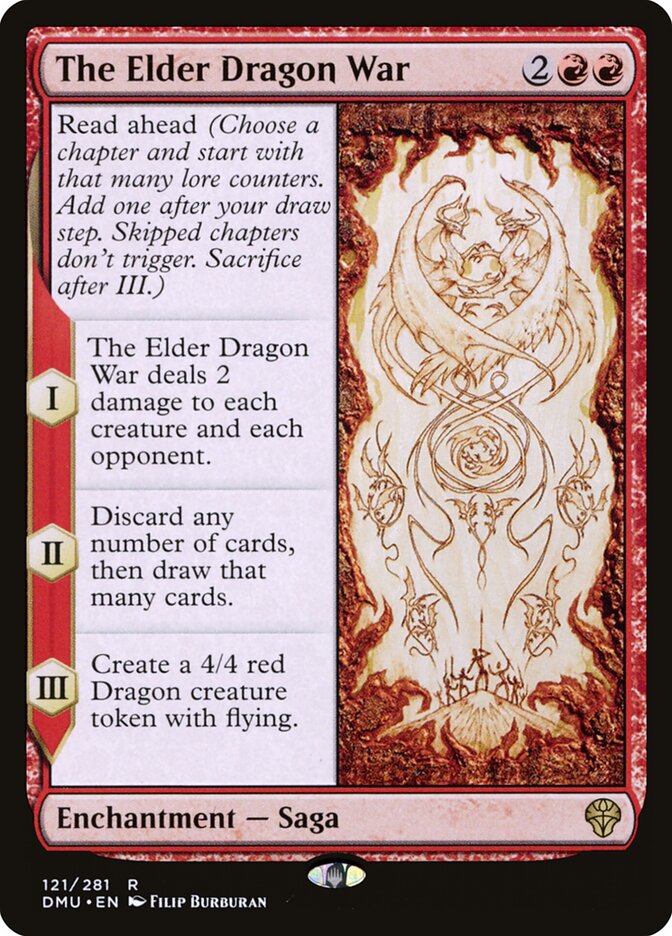 The Elder Dragon War 121 (Dominaria United)  - Foil | Good Games Morley